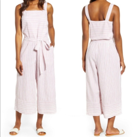 beachlunchlounge Pants - NWT Beach Lunch Lounge linen jumpsuit 🌈🌸